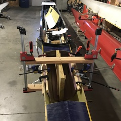Clamping system for keel2